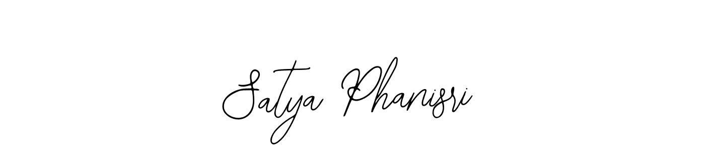 Use a signature maker to create a handwritten signature online. With this signature software, you can design (Bearetta-2O07w) your own signature for name Satya Phanisri. Satya Phanisri signature style 12 images and pictures png