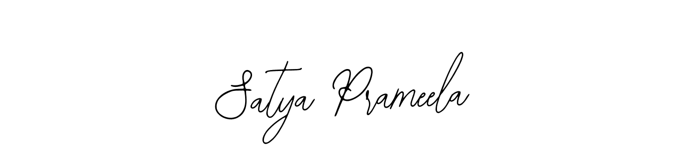 It looks lik you need a new signature style for name Satya Prameela. Design unique handwritten (Bearetta-2O07w) signature with our free signature maker in just a few clicks. Satya Prameela signature style 12 images and pictures png