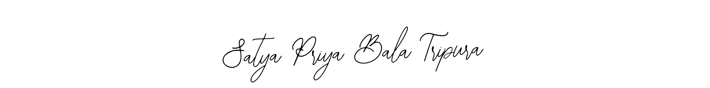 You should practise on your own different ways (Bearetta-2O07w) to write your name (Satya Priya Bala Tripura) in signature. don't let someone else do it for you. Satya Priya Bala Tripura signature style 12 images and pictures png