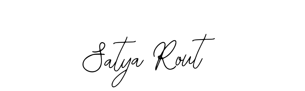 How to make Satya Rout signature? Bearetta-2O07w is a professional autograph style. Create handwritten signature for Satya Rout name. Satya Rout signature style 12 images and pictures png