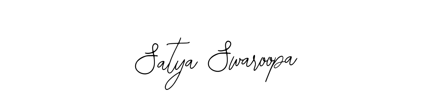 Create a beautiful signature design for name Satya Swaroopa. With this signature (Bearetta-2O07w) fonts, you can make a handwritten signature for free. Satya Swaroopa signature style 12 images and pictures png