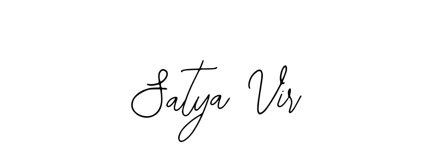 Satya Vir stylish signature style. Best Handwritten Sign (Bearetta-2O07w) for my name. Handwritten Signature Collection Ideas for my name Satya Vir. Satya Vir signature style 12 images and pictures png