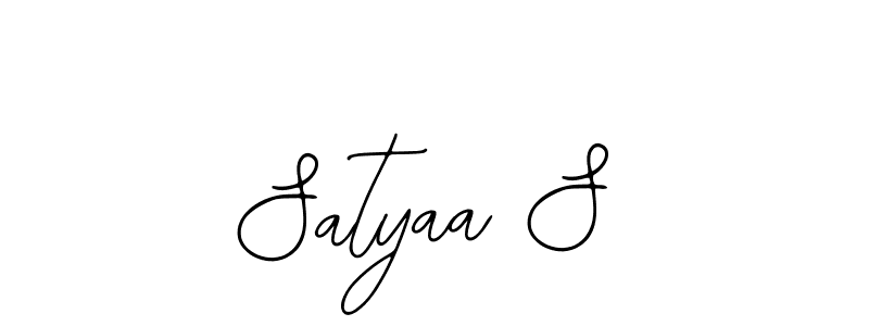 Also You can easily find your signature by using the search form. We will create Satyaa S name handwritten signature images for you free of cost using Bearetta-2O07w sign style. Satyaa S signature style 12 images and pictures png