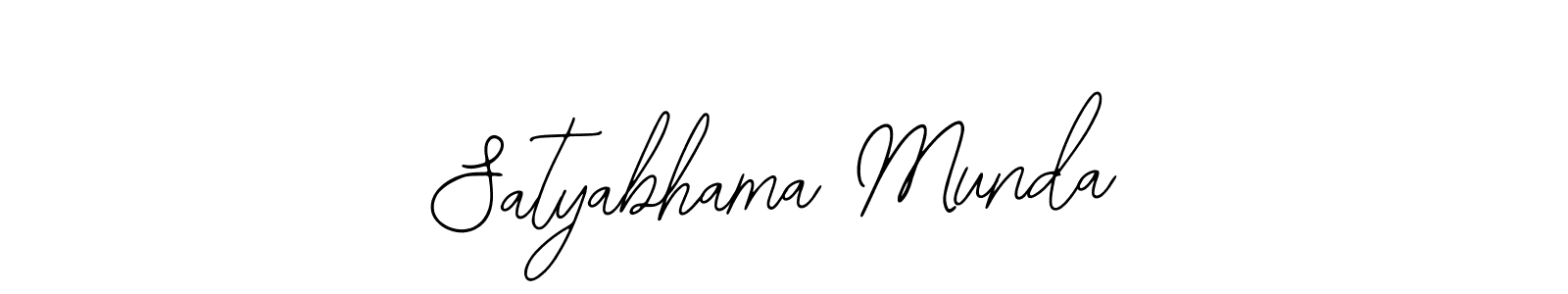 It looks lik you need a new signature style for name Satyabhama Munda. Design unique handwritten (Bearetta-2O07w) signature with our free signature maker in just a few clicks. Satyabhama Munda signature style 12 images and pictures png