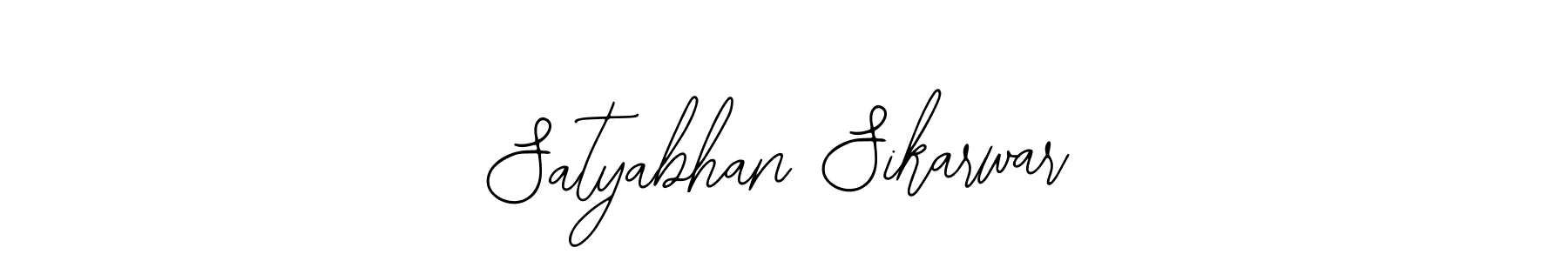 Satyabhan Sikarwar stylish signature style. Best Handwritten Sign (Bearetta-2O07w) for my name. Handwritten Signature Collection Ideas for my name Satyabhan Sikarwar. Satyabhan Sikarwar signature style 12 images and pictures png