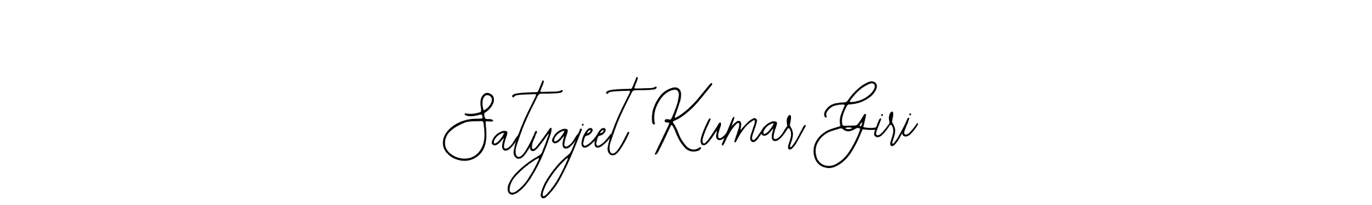 The best way (Bearetta-2O07w) to make a short signature is to pick only two or three words in your name. The name Satyajeet Kumar Giri include a total of six letters. For converting this name. Satyajeet Kumar Giri signature style 12 images and pictures png