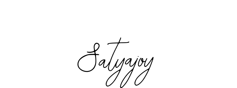 How to make Satyajoy signature? Bearetta-2O07w is a professional autograph style. Create handwritten signature for Satyajoy name. Satyajoy signature style 12 images and pictures png