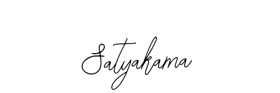 if you are searching for the best signature style for your name Satyakama. so please give up your signature search. here we have designed multiple signature styles  using Bearetta-2O07w. Satyakama signature style 12 images and pictures png