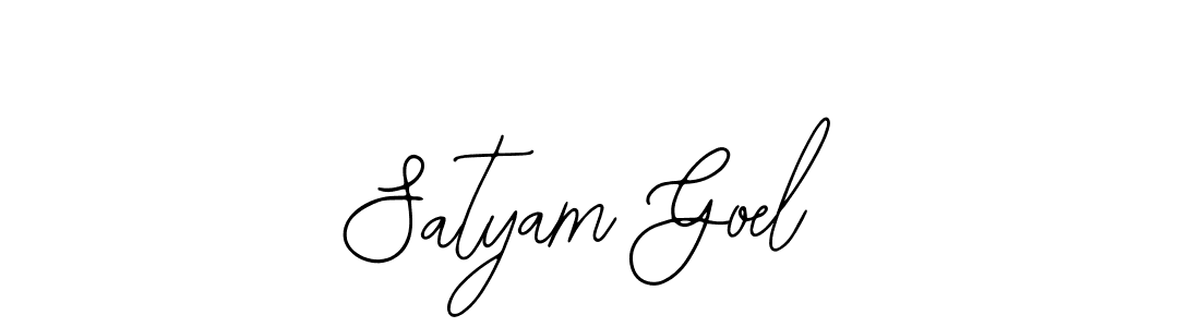 Use a signature maker to create a handwritten signature online. With this signature software, you can design (Bearetta-2O07w) your own signature for name Satyam Goel. Satyam Goel signature style 12 images and pictures png