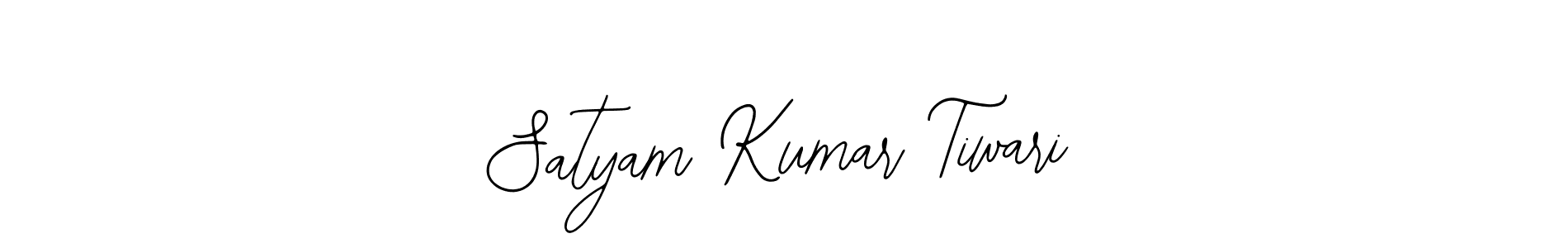 You should practise on your own different ways (Bearetta-2O07w) to write your name (Satyam Kumar Tiwari) in signature. don't let someone else do it for you. Satyam Kumar Tiwari signature style 12 images and pictures png