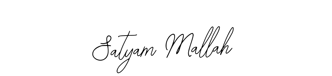 if you are searching for the best signature style for your name Satyam Mallah. so please give up your signature search. here we have designed multiple signature styles  using Bearetta-2O07w. Satyam Mallah signature style 12 images and pictures png