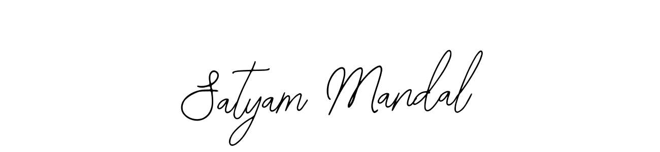 Similarly Bearetta-2O07w is the best handwritten signature design. Signature creator online .You can use it as an online autograph creator for name Satyam Mandal. Satyam Mandal signature style 12 images and pictures png