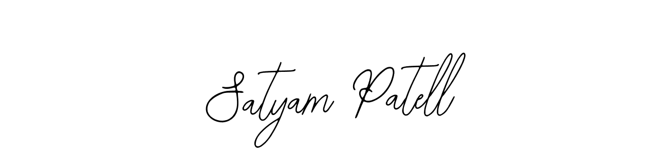 It looks lik you need a new signature style for name Satyam Patell. Design unique handwritten (Bearetta-2O07w) signature with our free signature maker in just a few clicks. Satyam Patell signature style 12 images and pictures png