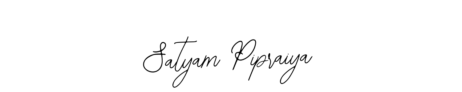 This is the best signature style for the Satyam Pipraiya name. Also you like these signature font (Bearetta-2O07w). Mix name signature. Satyam Pipraiya signature style 12 images and pictures png