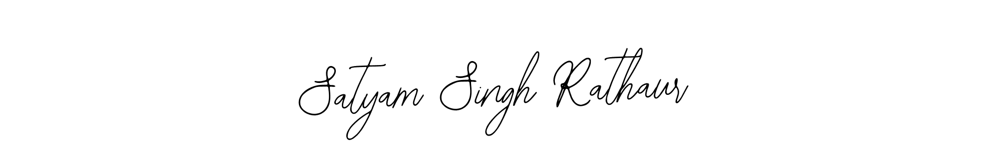 How to make Satyam Singh Rathaur signature? Bearetta-2O07w is a professional autograph style. Create handwritten signature for Satyam Singh Rathaur name. Satyam Singh Rathaur signature style 12 images and pictures png