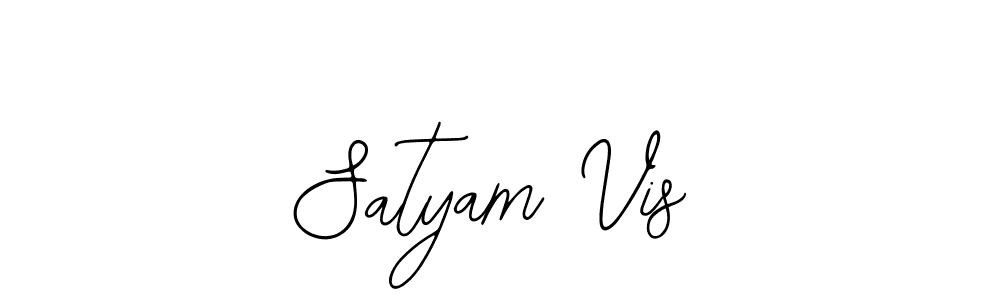 How to make Satyam Vis signature? Bearetta-2O07w is a professional autograph style. Create handwritten signature for Satyam Vis name. Satyam Vis signature style 12 images and pictures png