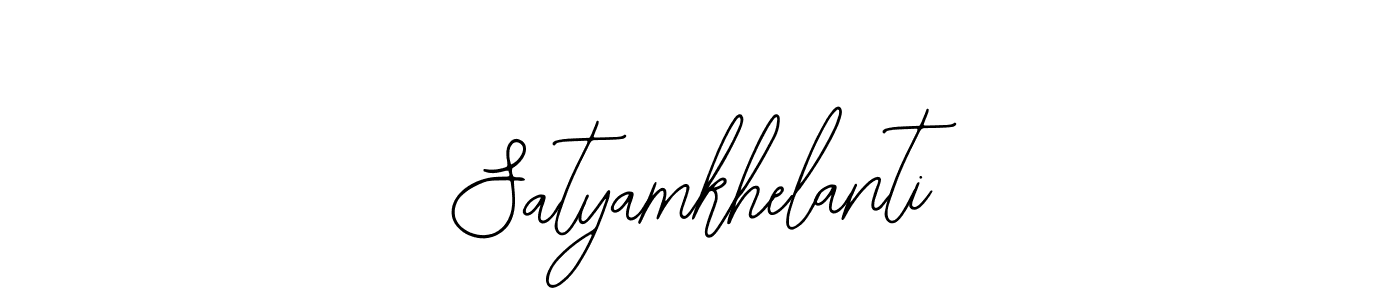 Satyamkhelanti stylish signature style. Best Handwritten Sign (Bearetta-2O07w) for my name. Handwritten Signature Collection Ideas for my name Satyamkhelanti. Satyamkhelanti signature style 12 images and pictures png