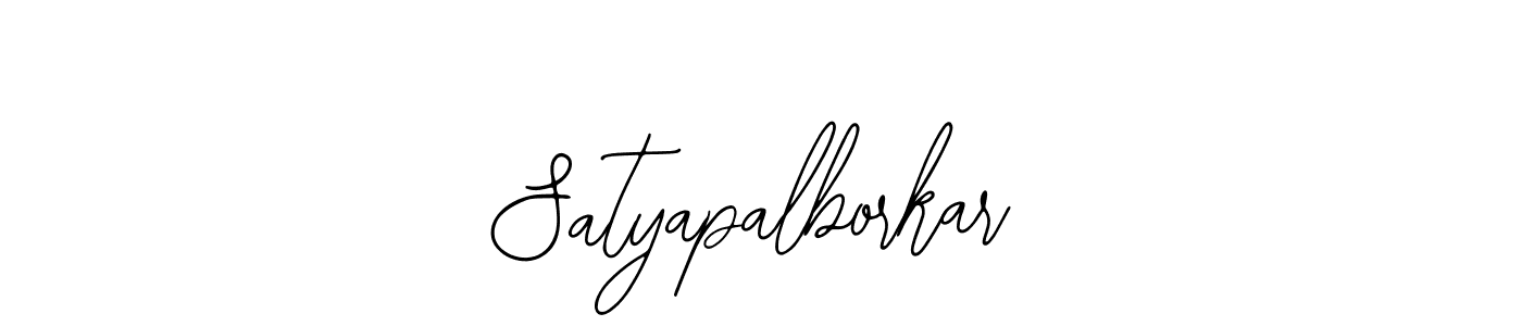 How to make Satyapalborkar signature? Bearetta-2O07w is a professional autograph style. Create handwritten signature for Satyapalborkar name. Satyapalborkar signature style 12 images and pictures png
