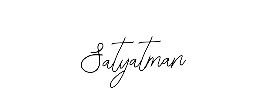 You should practise on your own different ways (Bearetta-2O07w) to write your name (Satyatman) in signature. don't let someone else do it for you. Satyatman signature style 12 images and pictures png