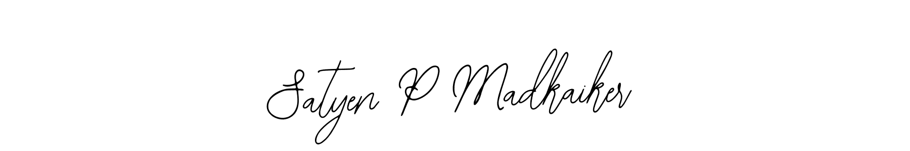 Make a beautiful signature design for name Satyen P Madkaiker. With this signature (Bearetta-2O07w) style, you can create a handwritten signature for free. Satyen P Madkaiker signature style 12 images and pictures png