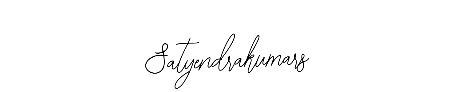 How to make Satyendrakumars name signature. Use Bearetta-2O07w style for creating short signs online. This is the latest handwritten sign. Satyendrakumars signature style 12 images and pictures png