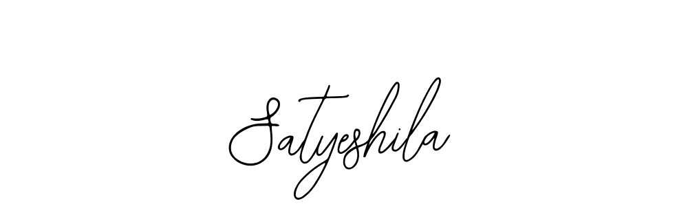 if you are searching for the best signature style for your name Satyeshila. so please give up your signature search. here we have designed multiple signature styles  using Bearetta-2O07w. Satyeshila signature style 12 images and pictures png