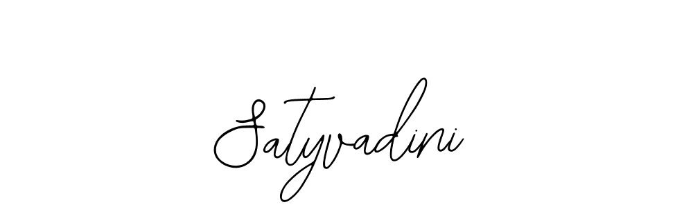 Use a signature maker to create a handwritten signature online. With this signature software, you can design (Bearetta-2O07w) your own signature for name Satyvadini. Satyvadini signature style 12 images and pictures png