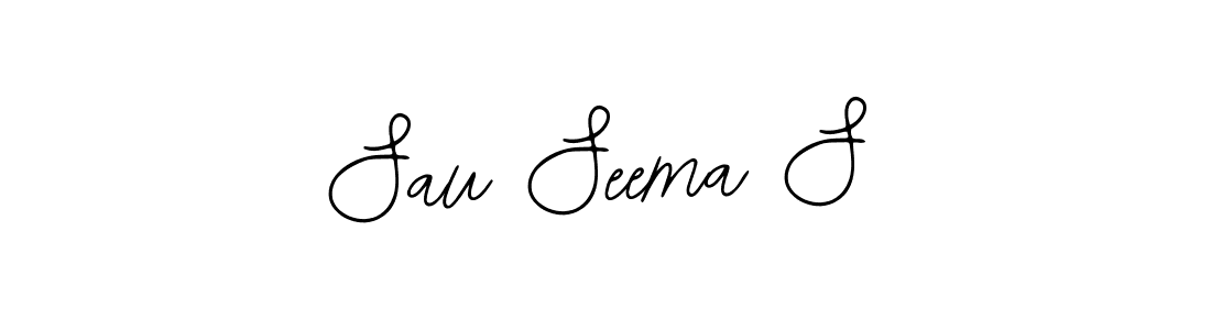 Design your own signature with our free online signature maker. With this signature software, you can create a handwritten (Bearetta-2O07w) signature for name Sau Seema S. Sau Seema S signature style 12 images and pictures png