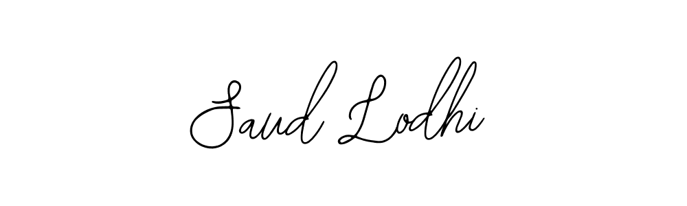 How to make Saud Lodhi signature? Bearetta-2O07w is a professional autograph style. Create handwritten signature for Saud Lodhi name. Saud Lodhi signature style 12 images and pictures png