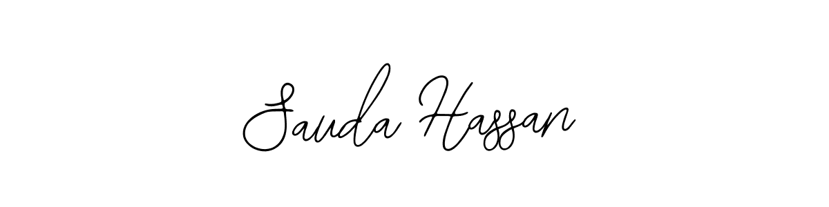 Make a short Sauda Hassan signature style. Manage your documents anywhere anytime using Bearetta-2O07w. Create and add eSignatures, submit forms, share and send files easily. Sauda Hassan signature style 12 images and pictures png