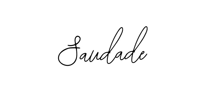 The best way (Bearetta-2O07w) to make a short signature is to pick only two or three words in your name. The name Saudade include a total of six letters. For converting this name. Saudade signature style 12 images and pictures png