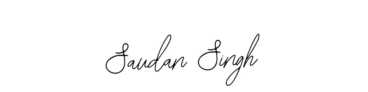 The best way (Bearetta-2O07w) to make a short signature is to pick only two or three words in your name. The name Saudan Singh include a total of six letters. For converting this name. Saudan Singh signature style 12 images and pictures png
