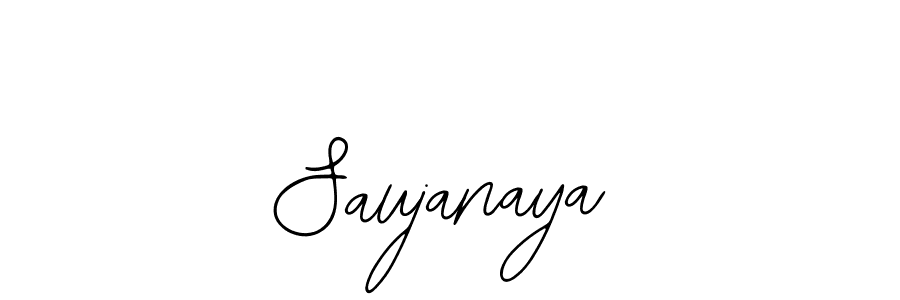 How to make Saujanaya signature? Bearetta-2O07w is a professional autograph style. Create handwritten signature for Saujanaya name. Saujanaya signature style 12 images and pictures png