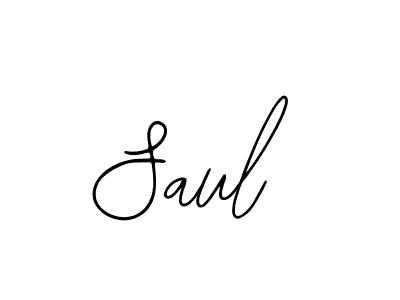 Use a signature maker to create a handwritten signature online. With this signature software, you can design (Bearetta-2O07w) your own signature for name Saul. Saul signature style 12 images and pictures png