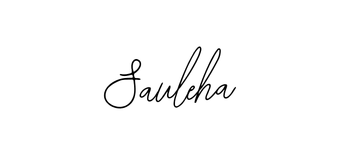 Also we have Sauleha name is the best signature style. Create professional handwritten signature collection using Bearetta-2O07w autograph style. Sauleha signature style 12 images and pictures png