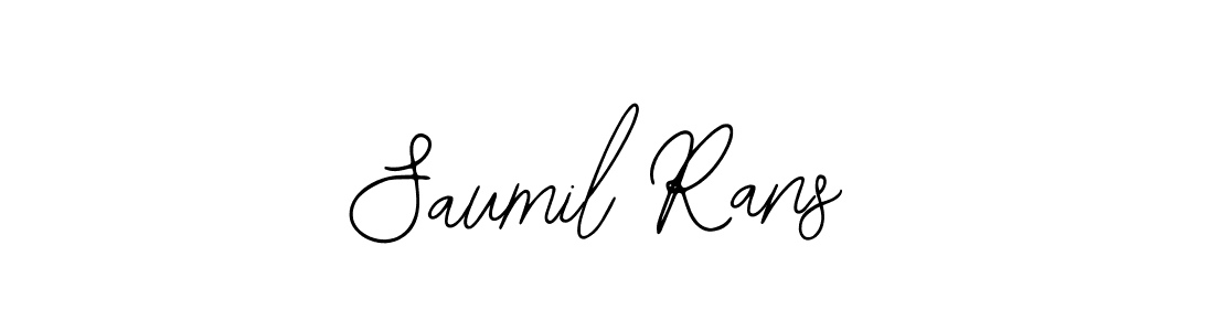 How to make Saumil Rans signature? Bearetta-2O07w is a professional autograph style. Create handwritten signature for Saumil Rans name. Saumil Rans signature style 12 images and pictures png