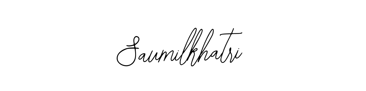 Make a beautiful signature design for name Saumilkhatri. With this signature (Bearetta-2O07w) style, you can create a handwritten signature for free. Saumilkhatri signature style 12 images and pictures png