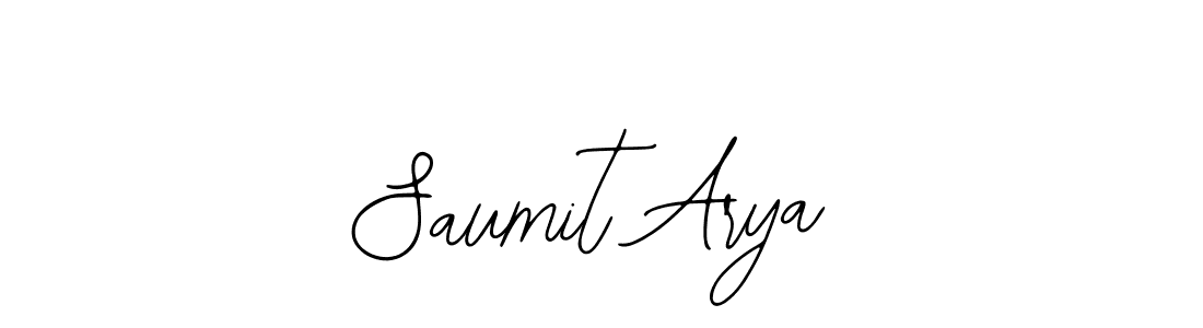 Make a beautiful signature design for name Saumit Arya. With this signature (Bearetta-2O07w) style, you can create a handwritten signature for free. Saumit Arya signature style 12 images and pictures png