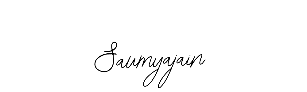 Make a beautiful signature design for name Saumyajain. With this signature (Bearetta-2O07w) style, you can create a handwritten signature for free. Saumyajain signature style 12 images and pictures png