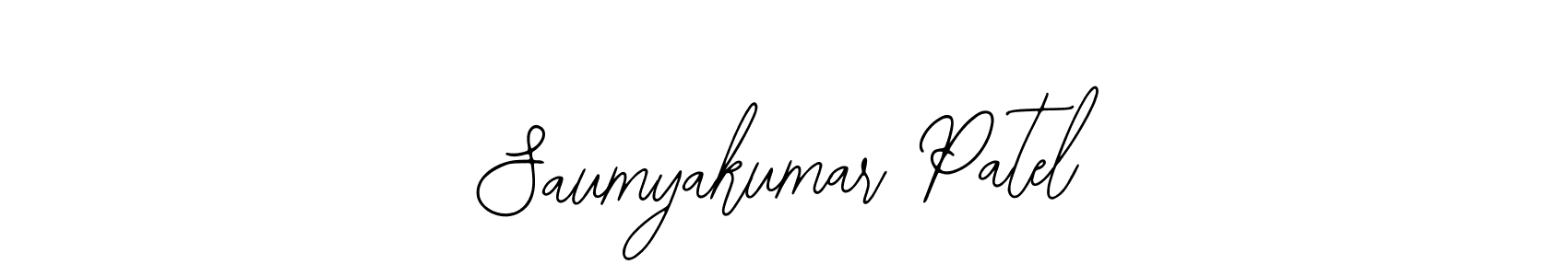 How to Draw Saumyakumar Patel signature style? Bearetta-2O07w is a latest design signature styles for name Saumyakumar Patel. Saumyakumar Patel signature style 12 images and pictures png