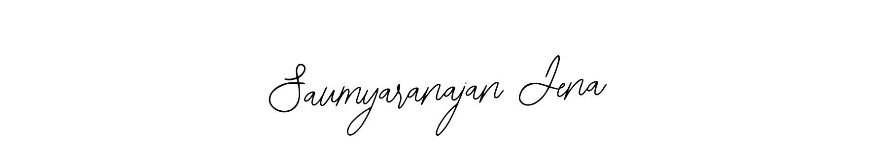 if you are searching for the best signature style for your name Saumyaranajan Jena. so please give up your signature search. here we have designed multiple signature styles  using Bearetta-2O07w. Saumyaranajan Jena signature style 12 images and pictures png