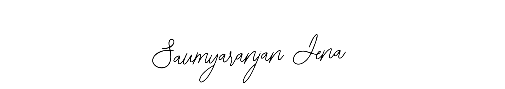 Design your own signature with our free online signature maker. With this signature software, you can create a handwritten (Bearetta-2O07w) signature for name Saumyaranjan Jena. Saumyaranjan Jena signature style 12 images and pictures png