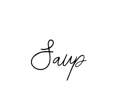 Make a beautiful signature design for name Saup. With this signature (Bearetta-2O07w) style, you can create a handwritten signature for free. Saup signature style 12 images and pictures png