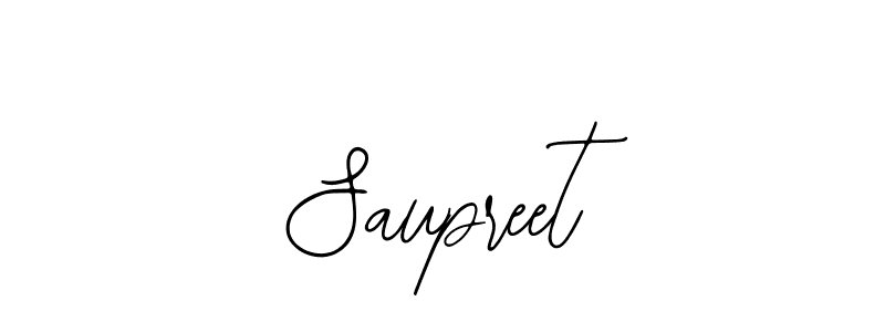 How to make Saupreet name signature. Use Bearetta-2O07w style for creating short signs online. This is the latest handwritten sign. Saupreet signature style 12 images and pictures png