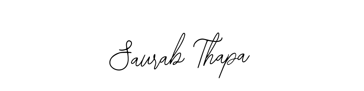 This is the best signature style for the Saurab Thapa name. Also you like these signature font (Bearetta-2O07w). Mix name signature. Saurab Thapa signature style 12 images and pictures png