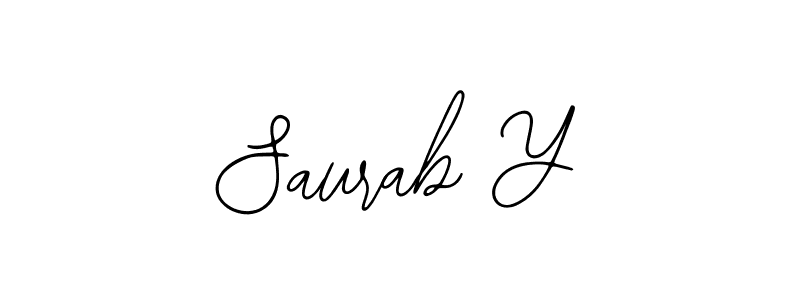 It looks lik you need a new signature style for name Saurab Y. Design unique handwritten (Bearetta-2O07w) signature with our free signature maker in just a few clicks. Saurab Y signature style 12 images and pictures png