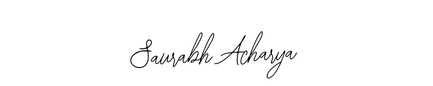 Similarly Bearetta-2O07w is the best handwritten signature design. Signature creator online .You can use it as an online autograph creator for name Saurabh Acharya. Saurabh Acharya signature style 12 images and pictures png