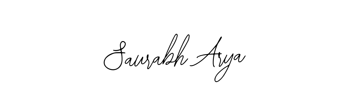 How to make Saurabh Arya name signature. Use Bearetta-2O07w style for creating short signs online. This is the latest handwritten sign. Saurabh Arya signature style 12 images and pictures png