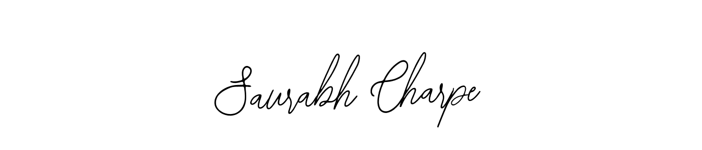 How to make Saurabh Charpe signature? Bearetta-2O07w is a professional autograph style. Create handwritten signature for Saurabh Charpe name. Saurabh Charpe signature style 12 images and pictures png