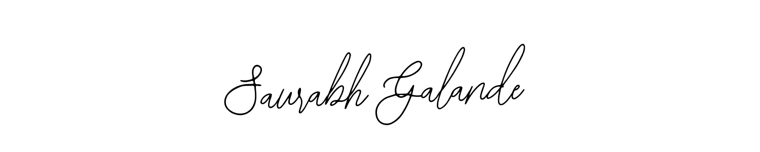 How to Draw Saurabh Galande signature style? Bearetta-2O07w is a latest design signature styles for name Saurabh Galande. Saurabh Galande signature style 12 images and pictures png